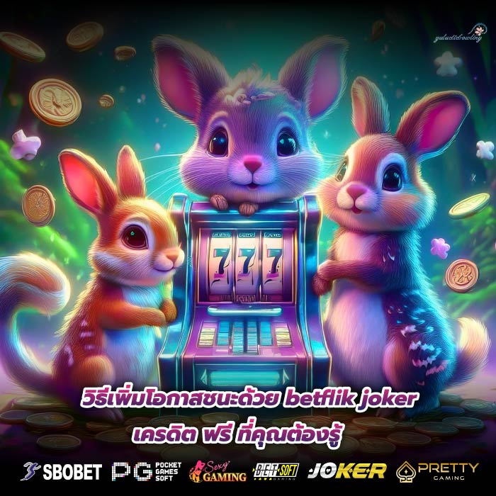 วิธีเพิ่มโอกาสชนะด้วย betflik joker เครดิต ฟรี ที่คุณต้องรู้